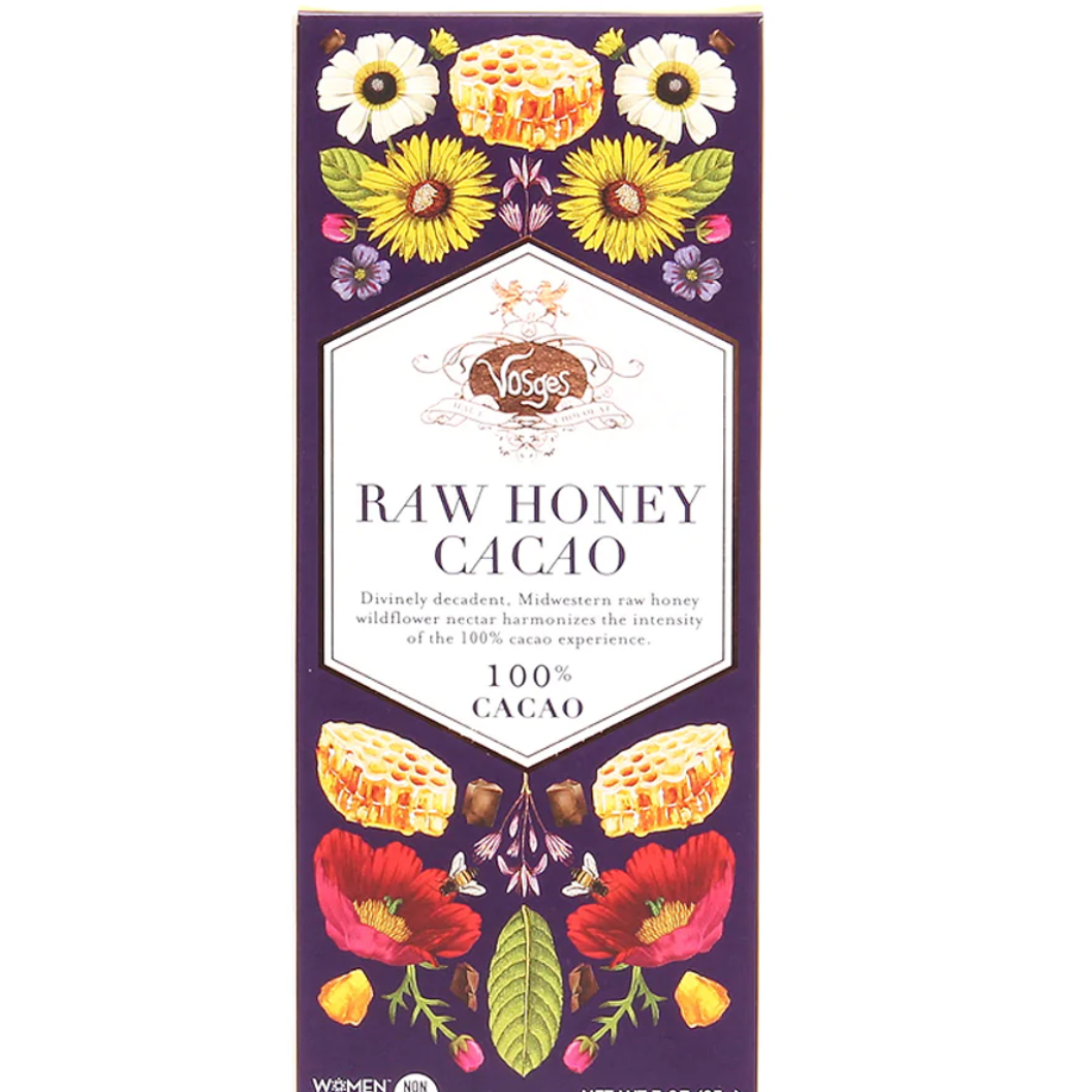 Vosges Raw Honey 82% Dark Chocolate Bar – Cardullo's Gourmet Shoppe